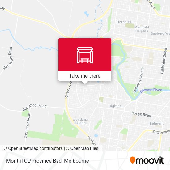 Montril Ct/Province Bvd map