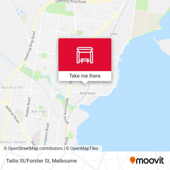 Tallis St/Forster St map