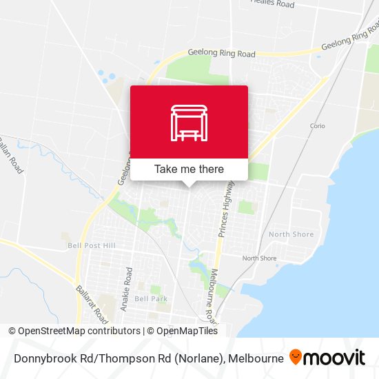 Donnybrook Rd / Thompson Rd (Norlane) map