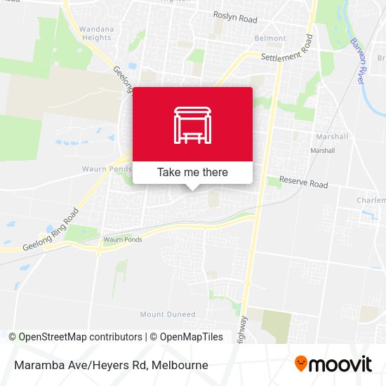 Maramba Ave/Heyers Rd map