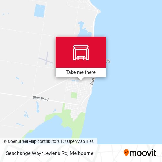 Seachange Way/Leviens Rd map