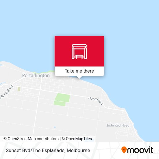 Sunset Bvd/The Esplanade map
