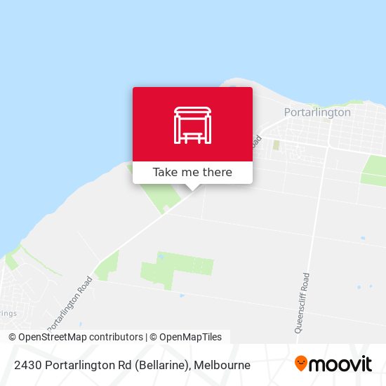 Mapa 2430 Portarlington Rd (Bellarine)