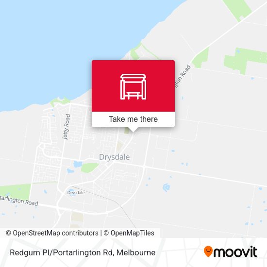 Redgum Pl/Portarlington Rd map