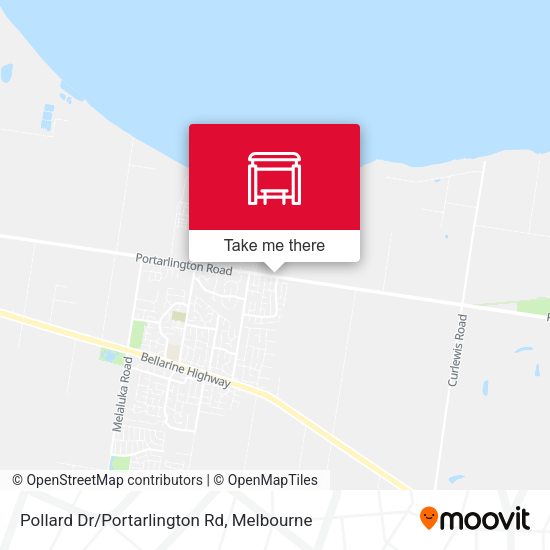 Pollard Dr/Portarlington Rd map