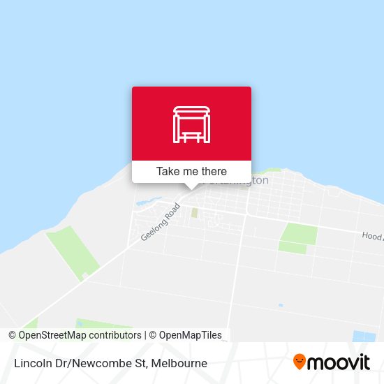 Lincoln Dr/Newcombe St map