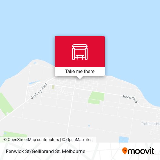 Fenwick St/Gellibrand St map