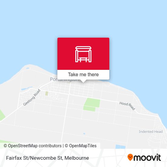 Fairfax St/Newcombe St map