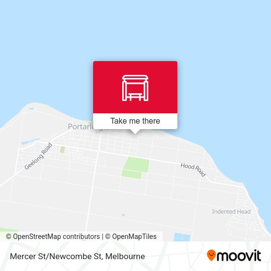 Mercer St/Newcombe St map