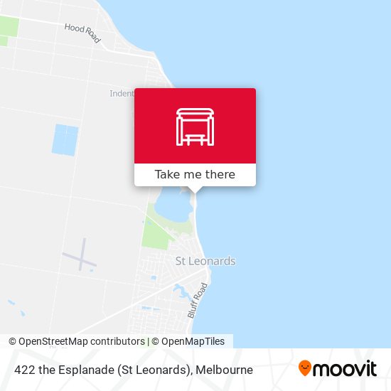 422 the Esplanade (St Leonards) map