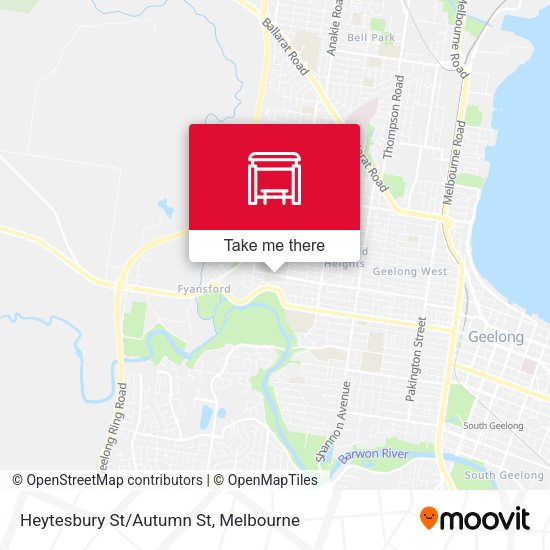 Heytesbury St/Autumn St map