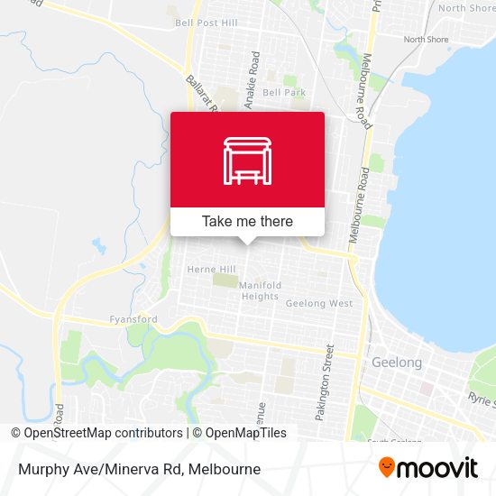 Murphy Ave/Minerva Rd map