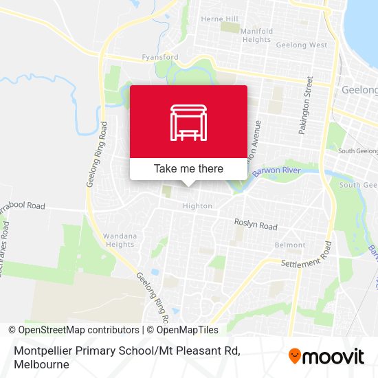 Montpellier Primary School / Mt Pleasant Rd map
