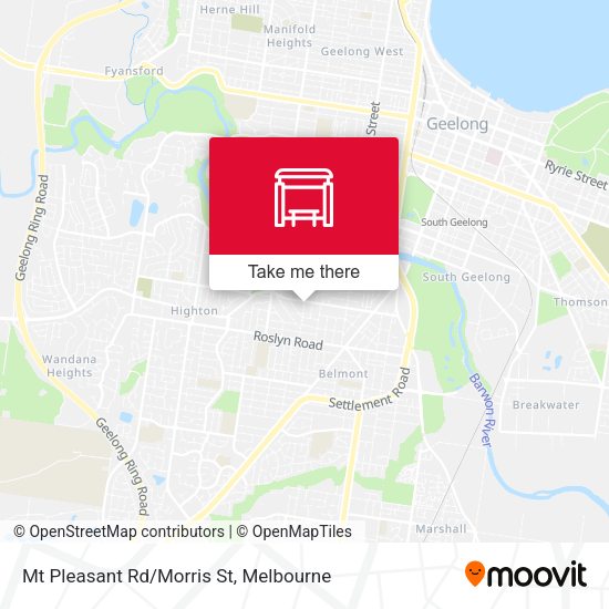 Mt Pleasant Rd/Morris St map