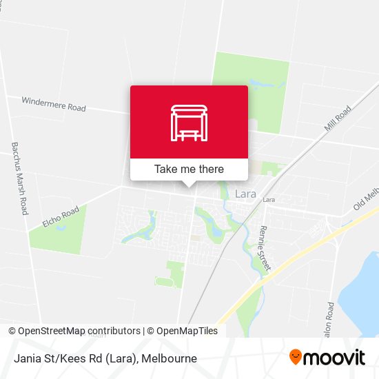 Jania St/Kees Rd (Lara) map