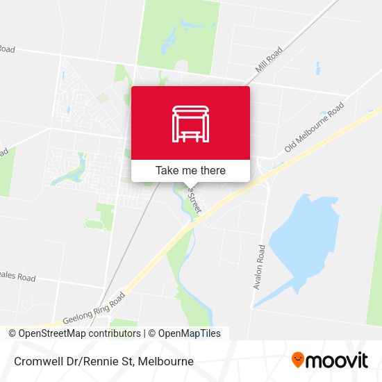 Cromwell Dr/Rennie St map