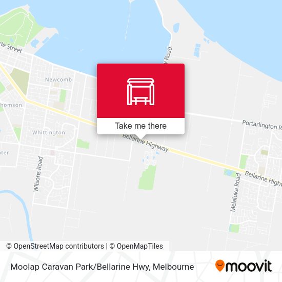 Moolap Caravan Park / Bellarine Hwy map