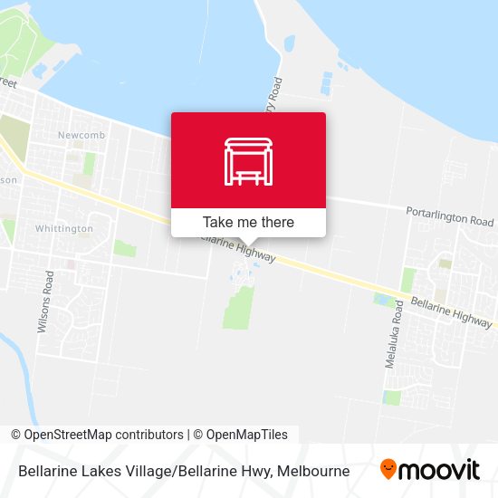 Bellarine Lakes Village / Bellarine Hwy map