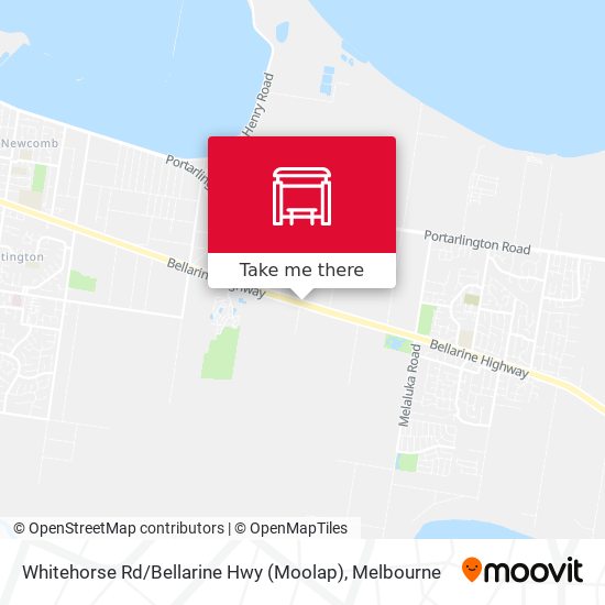 Whitehorse Rd / Bellarine Hwy (Moolap) map