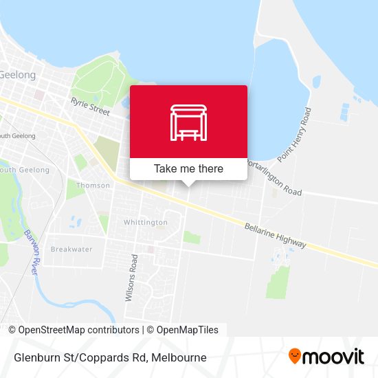 Glenburn St/Coppards Rd map