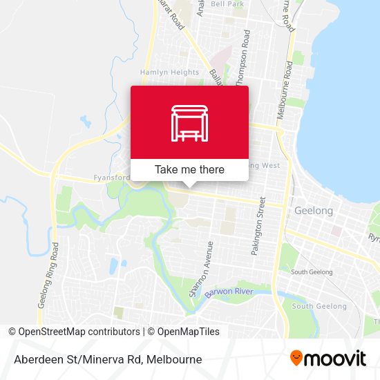 Aberdeen St/Minerva Rd map