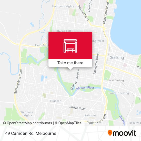 49 Camden Rd map