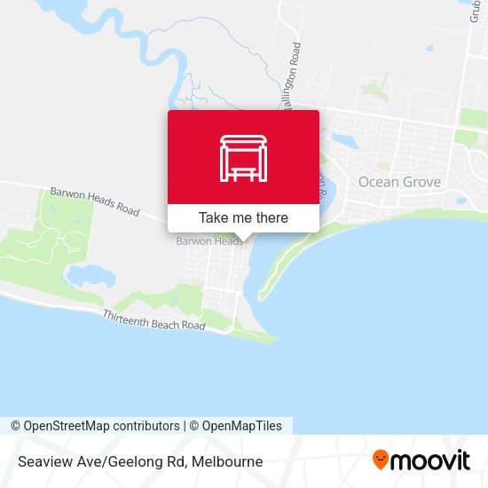 Seaview Ave/Geelong Rd map