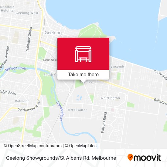 Geelong Showgrounds / St Albans Rd map