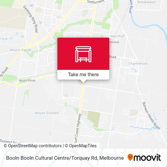 Booln Booln Cultural Centre / Torquay Rd map