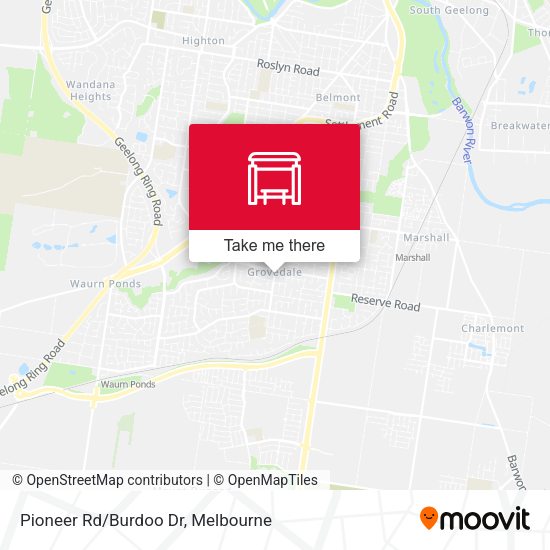 Pioneer Rd/Burdoo Dr map
