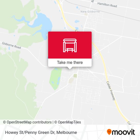 Howey St/Penny Green Dr map