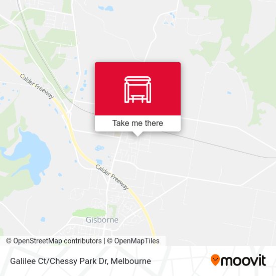 Galilee Ct/Chessy Park Dr map