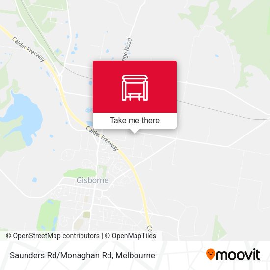 Saunders Rd/Monaghan Rd map