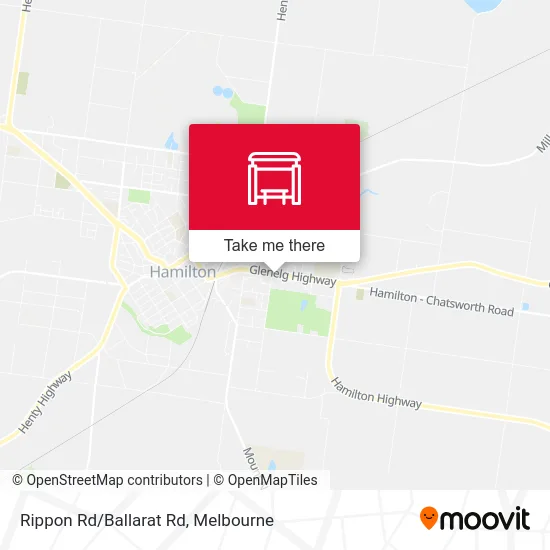 Mapa Rippon Rd/Ballarat Rd