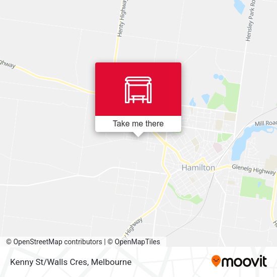Kenny St/Walls Cres map