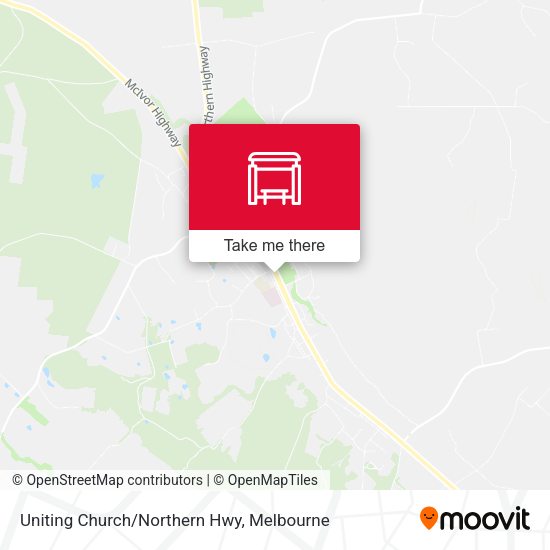 Uniting Church/Northern Hwy map