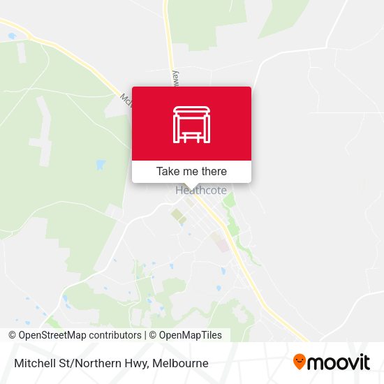 Mitchell St/Northern Hwy map