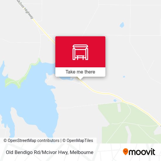 Old Bendigo Rd/Mcivor Hwy map