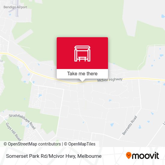 Somerset Park Rd/Mcivor Hwy map