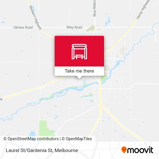 Laurel St / Gardenia St (Horsham) map