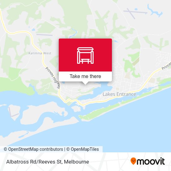 Albatross Rd/Reeves St map