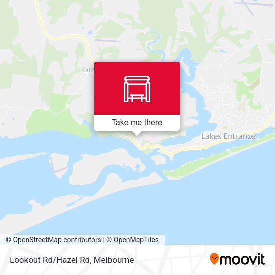 Lookout Rd/Hazel Rd map