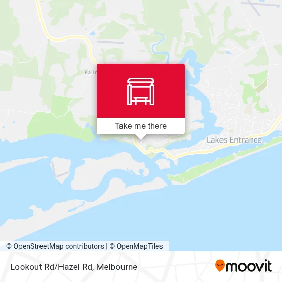 Mapa Lookout Rd/Hazel Rd