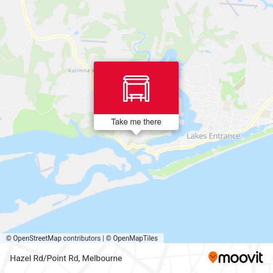 Hazel Rd/Point Rd map