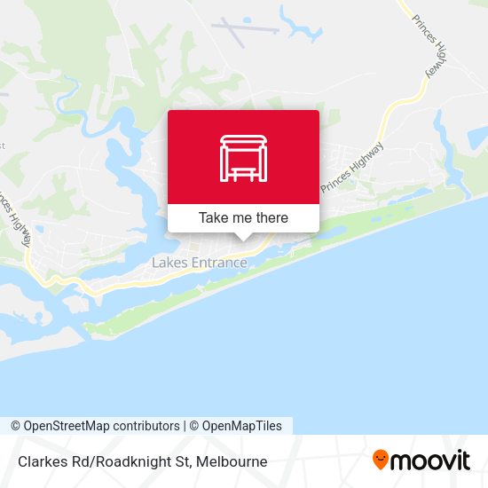 Clarkes Rd/Roadknight St map