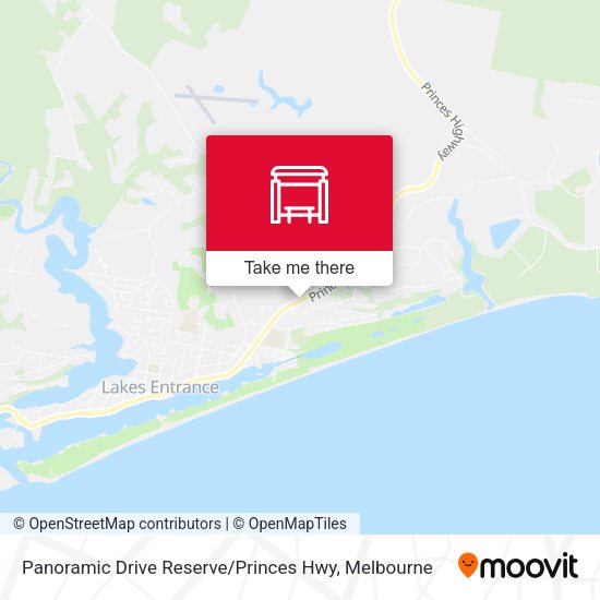 Panoramic Drive Reserve / Princes Hwy map