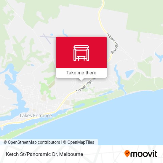 Ketch St/Panoramic Dr map