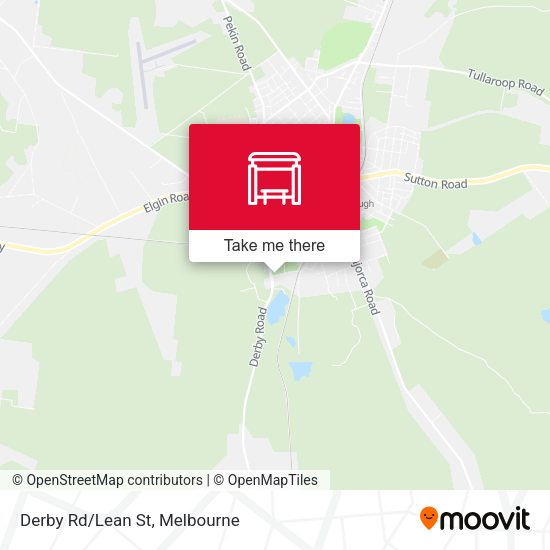 Derby Rd/Lean St map