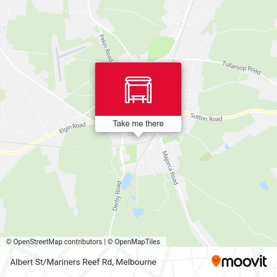 Albert St/Mariners Reef Rd map