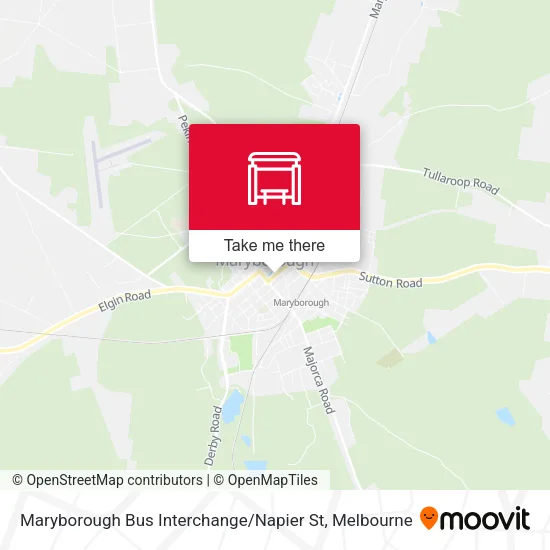 Maryborough Bus Interchange / Napier St map